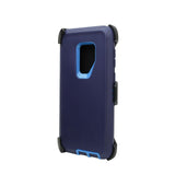 Phone case Samsung Galaxy S9+ Plus Case (Belt Clip Fits Otterbox Defender)-  Blue